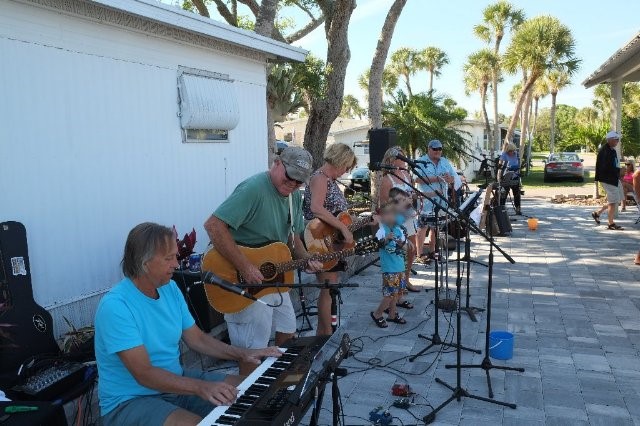 Music on the Pavilion by The Bishops and Friends - Photos by Roger Cissa - Slide 34