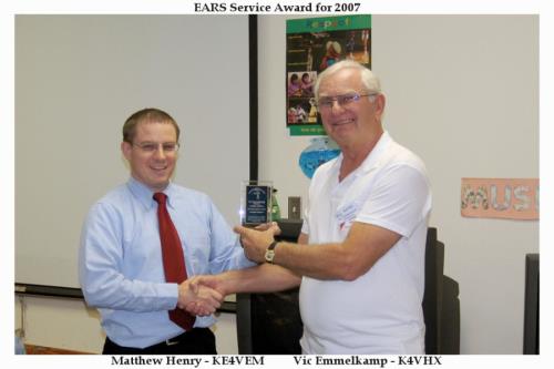 2007 - EARS Service Awards - Slide 3