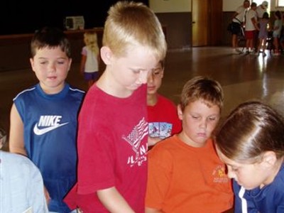 Ham Radio Demo for Summer Camp Kids at Tringali Center -  Photos by Martin W4MHH - Slide 29