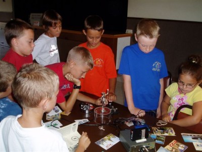 Ham Radio Demo for Summer Camp Kids at Tringali Center -  Photos by Martin W4MHH - Slide 37