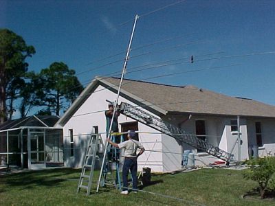 Tower Party at Tom Hawes - WA3PRC - Slide 1