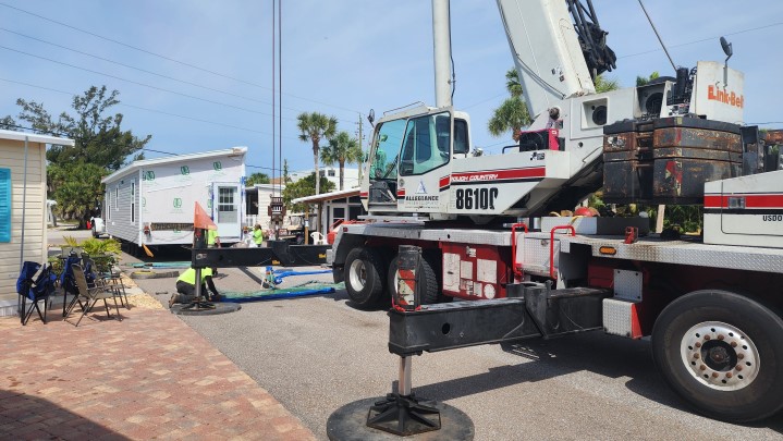Installing new home at 413 Dije St.<br> Photos by Dan Mclean - Slide 6 width=